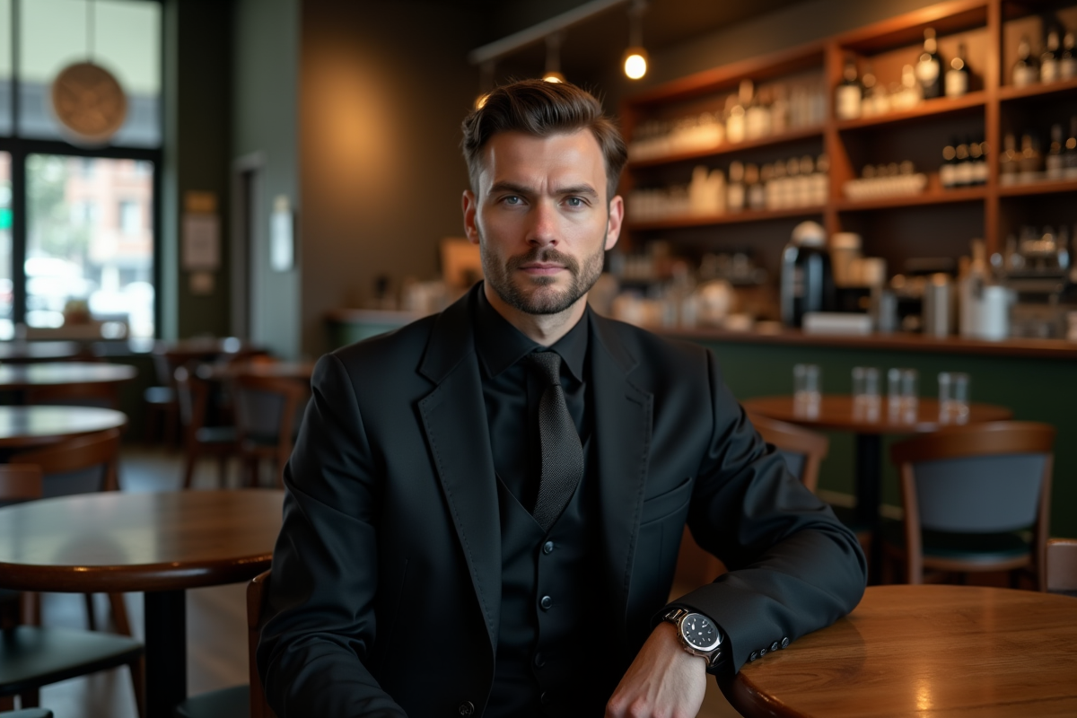 vêtements noirs