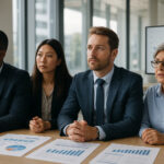 Groupe de professionnels lors d'une réunion en entreprise
