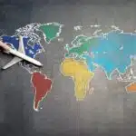 voyage carte du Monde